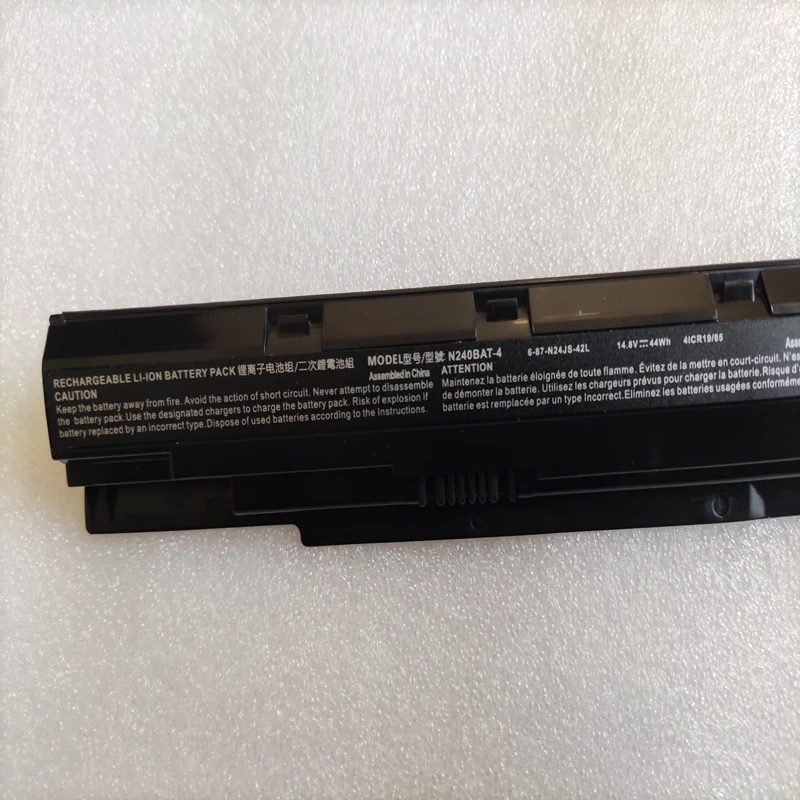 Bateria N240bat4 687-n24js para Teleco N240bu N240bu N240wu ju N250lu N250ju Nnn3240 Schenker S406 Vayo Fit 15s Haier S420 Vjf155ucl - Imagem 2