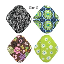 10pcs reusable panties serviette hygiene lavable femmes wasbaar maandverband cloth menstrual pads wasbare inlegkruisjes sanitary