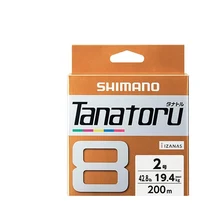 SHIMANO Tanatoru 8 плетеная рыболовная леска из ПЭ 150 м/250/300 M Multi Цвет оплетка линии озеро, речная рыбалка провода гладкой ватерлиния