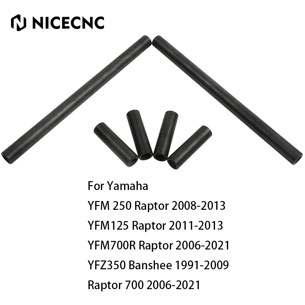 NICECNC Front A-Arm Bushing Shaft Kit For Yamaha YFM 250 Raptor 08-13 Raptor 125 11-13 Raptor 700 700R YFM 06-22 Banshee 350