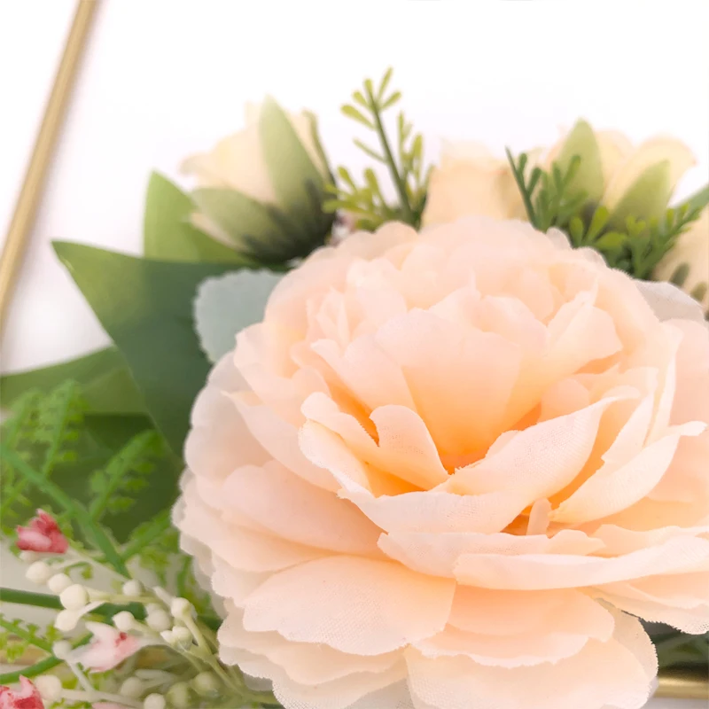 Искусственные цветы творческое, настенное Кованое железо подвесное на день Рождения Вечеринка комната настенная вешалка-украшение