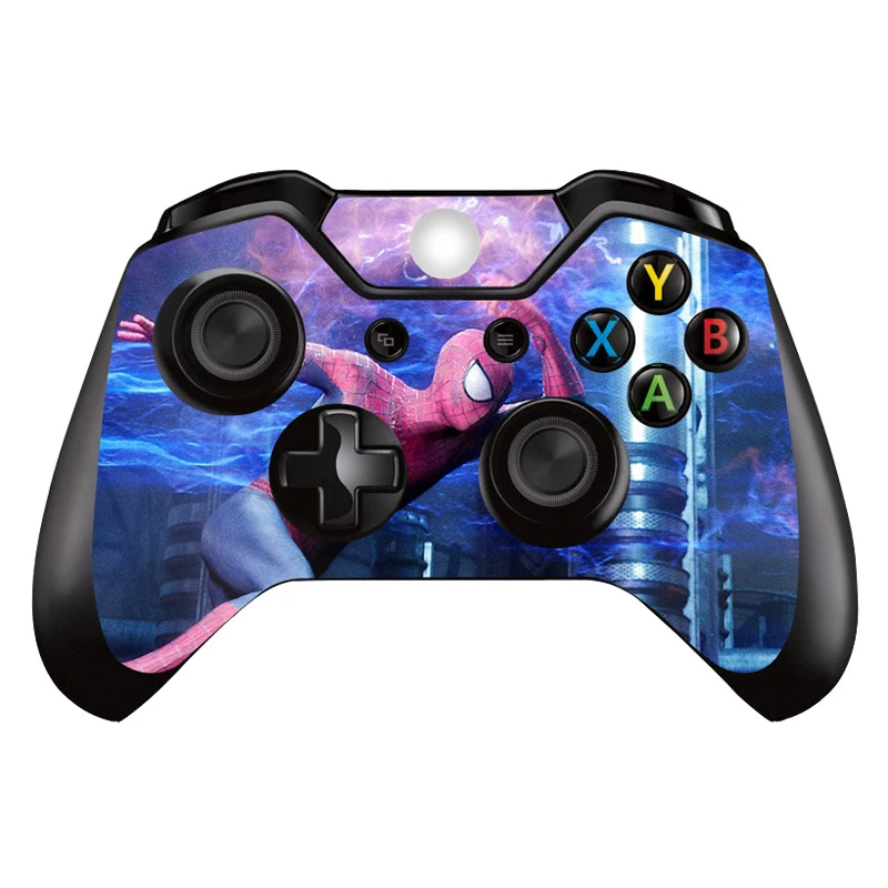 Spider Man Cartoon Stickers For Xbox Onectrl Skin Stickers For Xbox One Console And Controller Gamepad Controller Stickers 