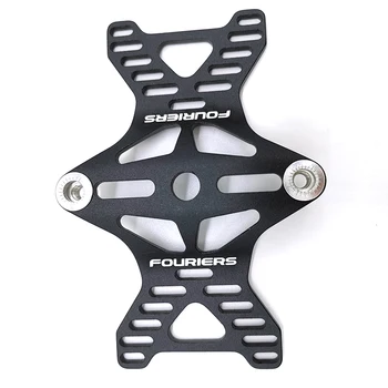 

FOURIERS WBC-DX001 Bike Water Bottle Cage Adapter Bicycle Holder Adaptor for Road Bicycle Triathlon Bar