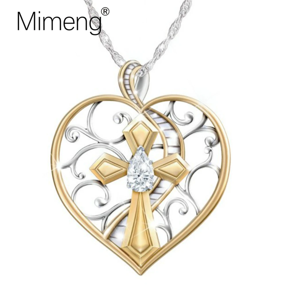 Mimeng Горячая продажа ожерелье в форме сердца религия лестница на небеса