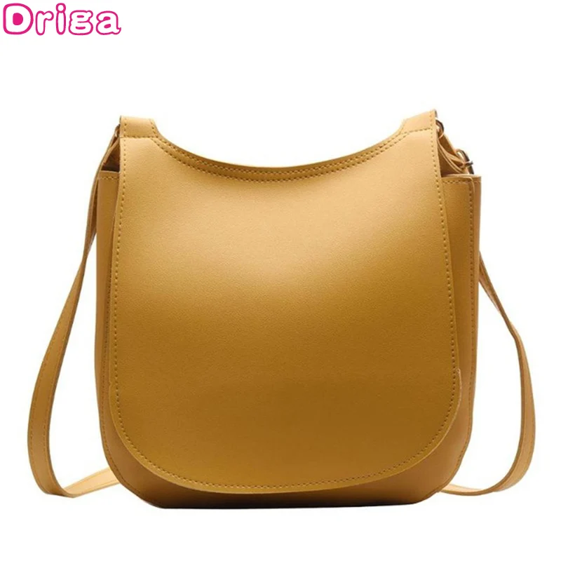 

Women Fashion Wide Solid Color Shoulder Handbags Female Simple PU Leather Women Large Capacity Pure Color Flap Crossbody Bags