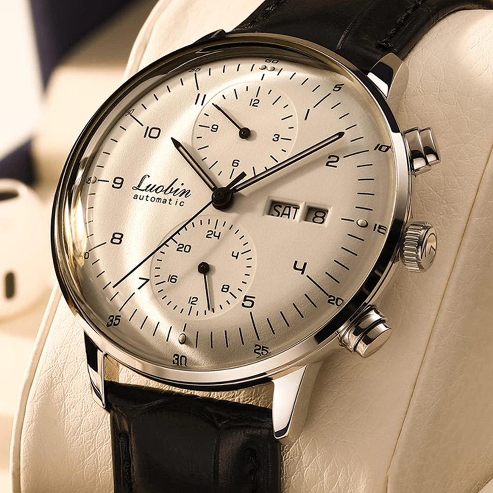 Mens Fashion Mechanical Watches Business Automatic Wristwatch Stainless Steel Luminous Designer Clock Reojes De Hombre New