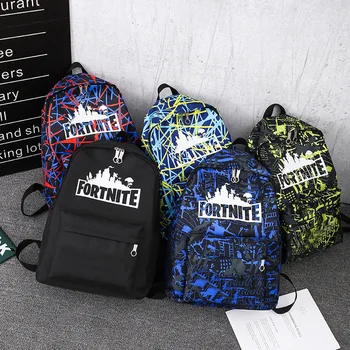 

Luminous Battle Royale Backpack Fortnite Big Capacity Schoolbag Teenagers Backpacks Fortress Night School Bag Student Book Bag