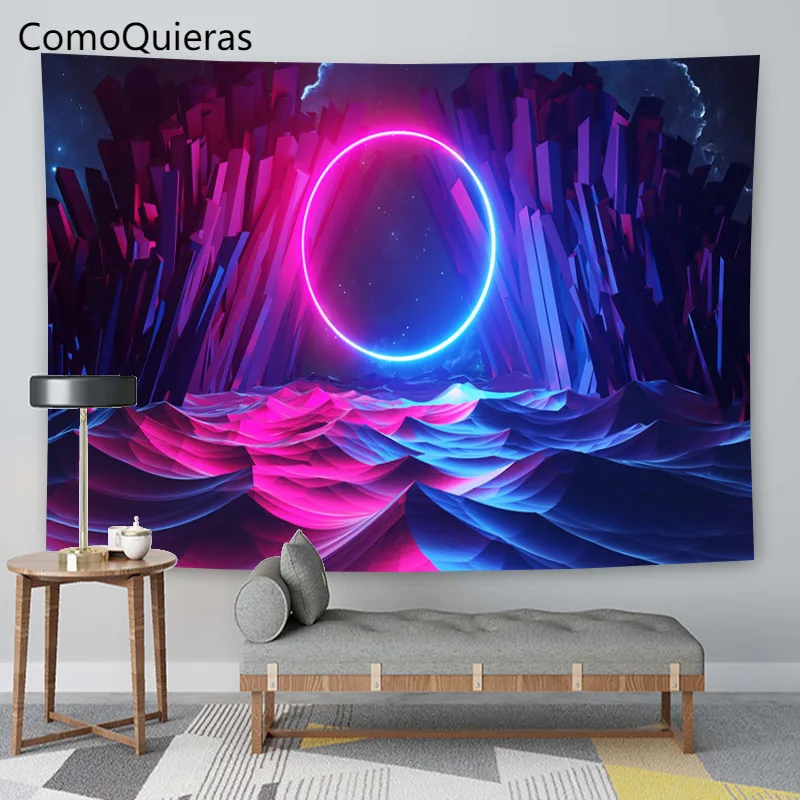 3D Sunset Hanging Sign Home & Living Wall Décor