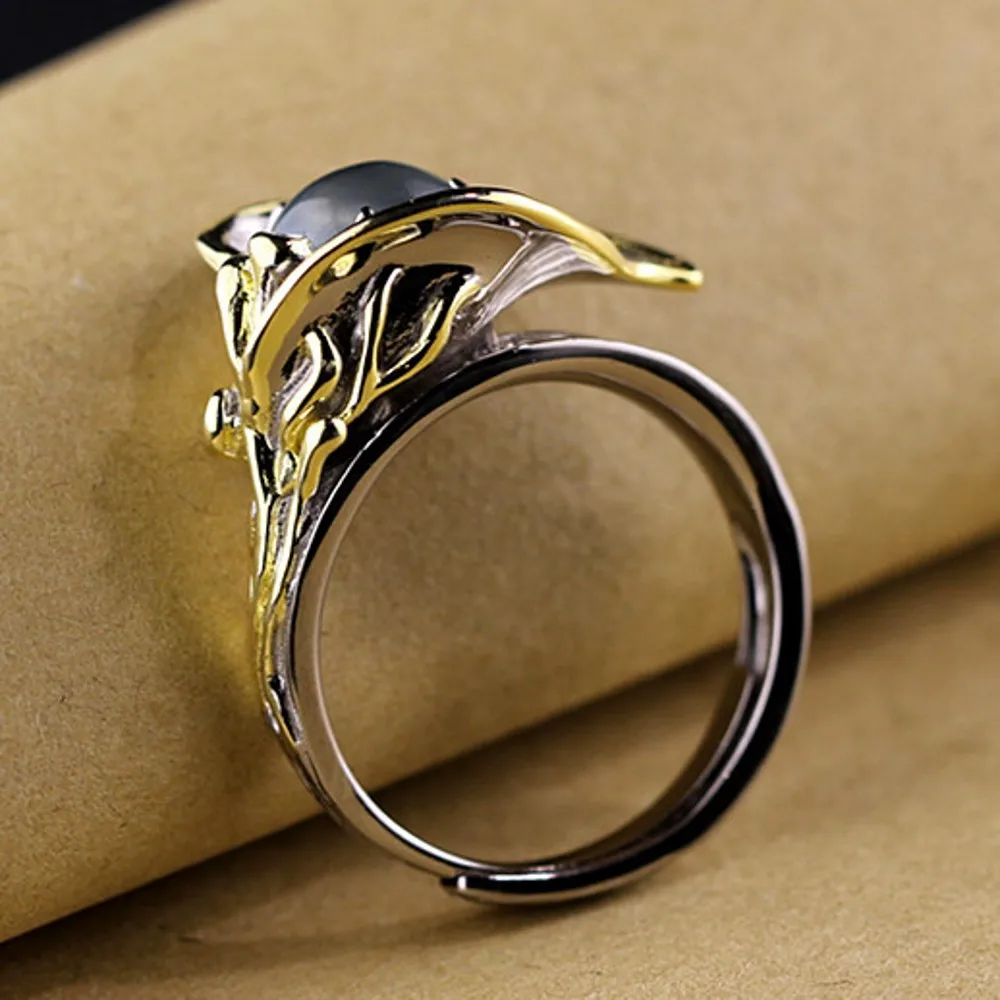 Серебро S925 с оригинальным дизайном кольца из камня|s925 silver|silver silverring silver |