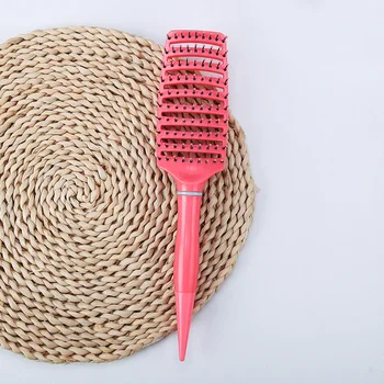 

Large Curved Comb Curly Styling Large Curved Comb Handle Creative Pointed Tail Massage Com Hair Accessories Hair Brush Women