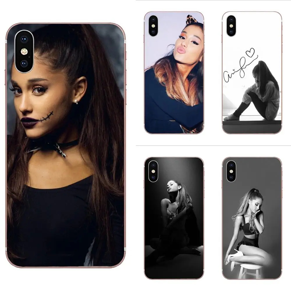 ТПУ чехол для мобильного телефона певица Ариана Гранде Cute S Galaxy J1 J2 J3 J330 J4 J5 J6 J7 J730 J8