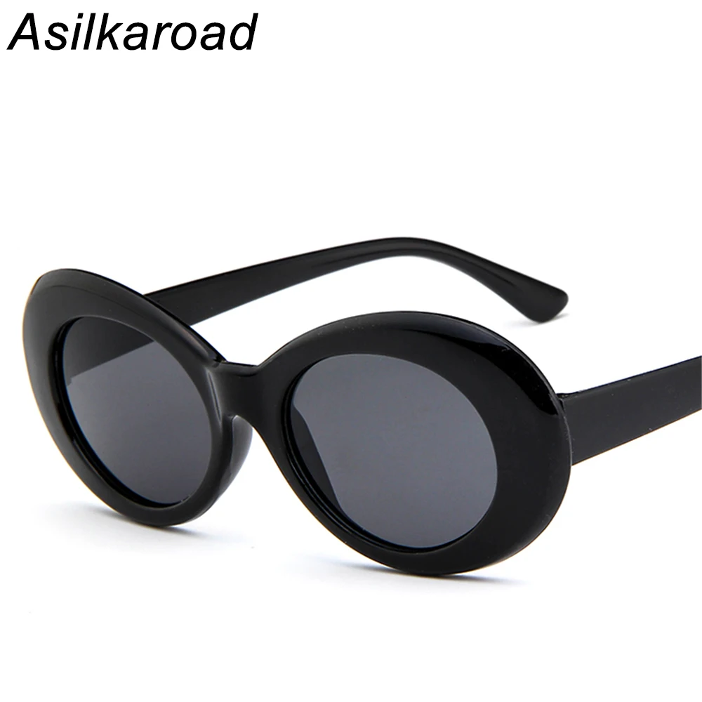 Women 's Oval Sunglasses for Men and Girl UV400 Eyewear Plastic Acrylic 50mm Adult Asilkaroad 52mm | Аксессуары для одежды