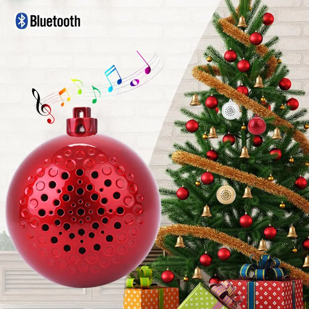 Рождественский подарок Bluetooth динамик мини портативный Звук Шар Портативный