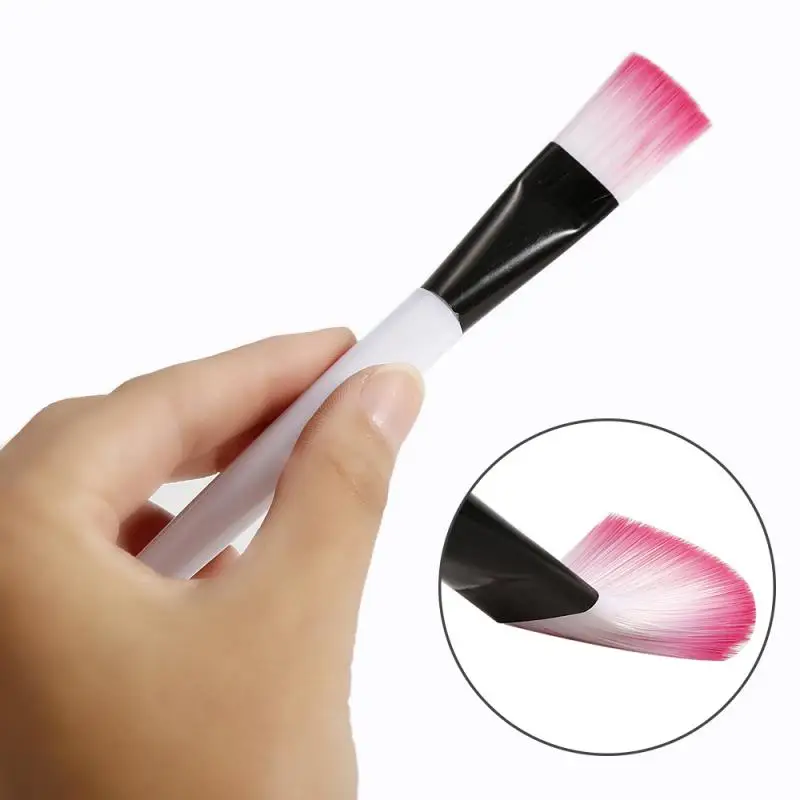 

1Pcs Beauty DIY Facial Mask Brush Makeup Brushes Eyes Face Masks Applicator Clear Handle Cosmetics Make Up Mask Brush Tool