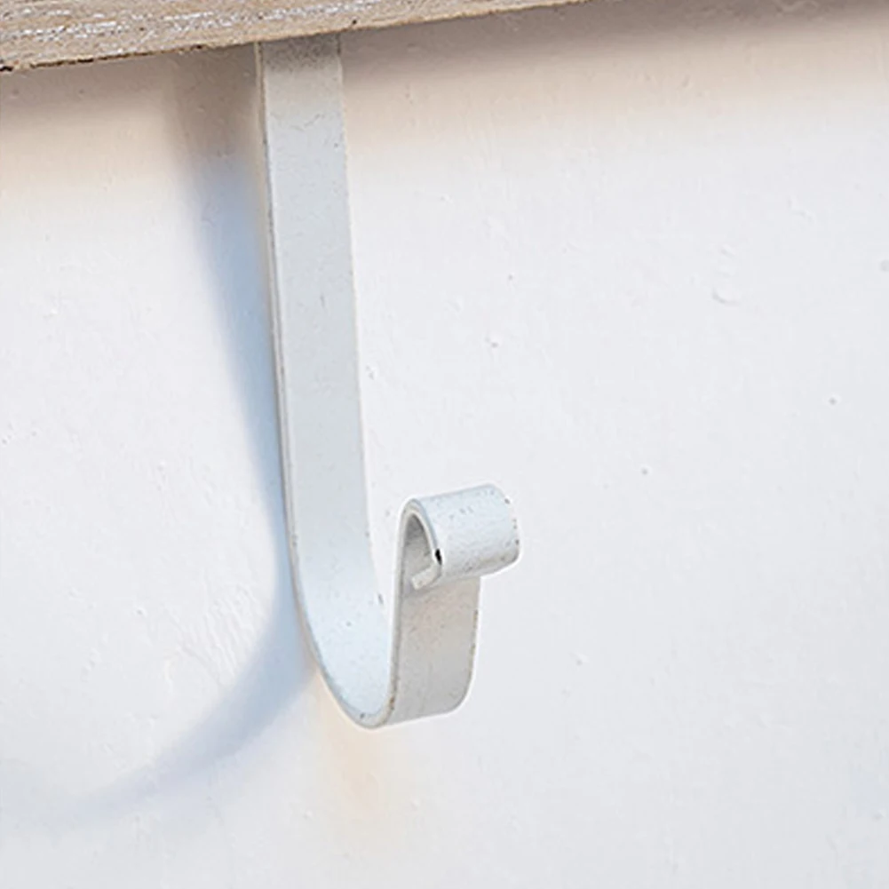 

Home Decoration Hat DIY Organizer With 3 Hooks Hanger Key Rack Coat Bag Fish Bone Towel Wood Wall Mount