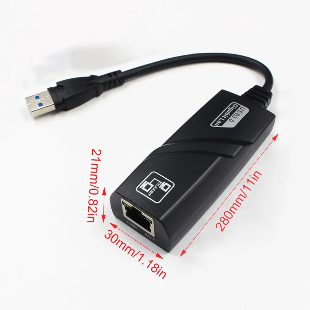 Usb к Rj45 Внешний проводной сетевой карты Usb3.0 концентратор гигабитная сетевая карта с доставкой в течение 3-Порты и разъёмы хаб Usb Plug And Play
