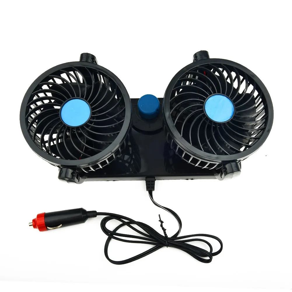Вентилятор охлаждения для автомобиля 12 В кулер приборной панели с двойной