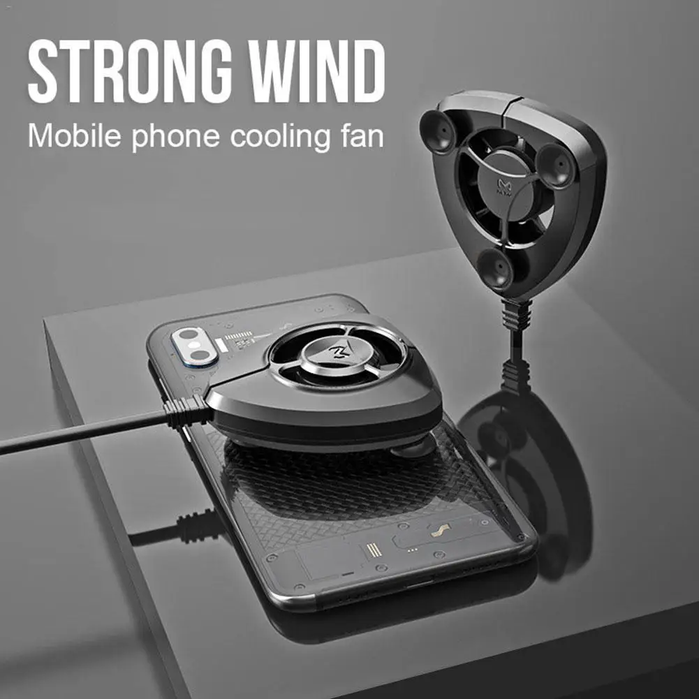Portable Cooling Fan Gamepad Game Handle Radiator Mobile Phone Cooler Mini Fans For iPhone Samsung Huawei Xiaomi Tablet |