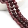 Natural Garnet Beads Round Loose Spacer Beads for DIY Jewelry Making Bracelet Necklace 15 inches 6 8 10  mm Wholesale 4