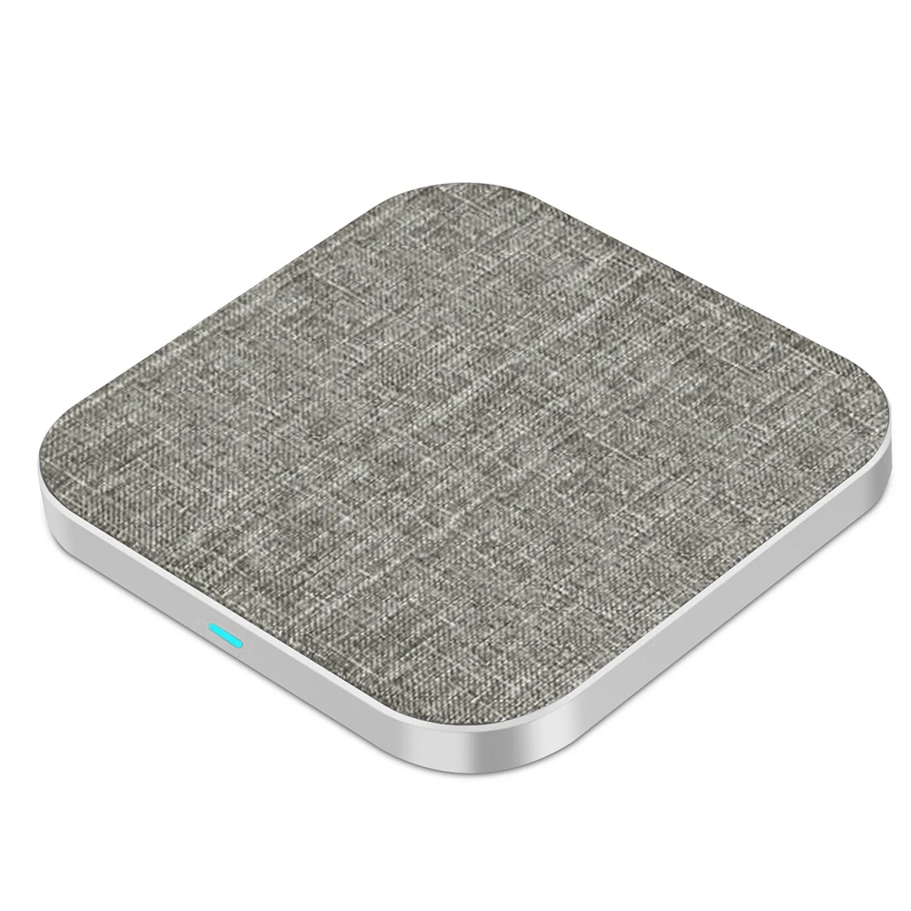 

Phone Travel Portable Durable Lightweight Fast Home Non Slip Aluminum Alloy Safe Smart Effective Wireless Charger LED Indicator