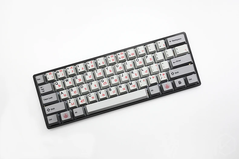 Kpreпаблик 139 древний Вавилон cuneiform язык шрифт Вишневый профиль краситель Sub Keycap PBT для gh60 xd60 xd84 cospad tada68 87 104