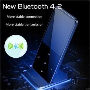 

IQQ New Version X2 Bluetooth MP3 Music Player with touch screen and built-in 8GB HiFi Portable walkman with Radio /FM/ Record