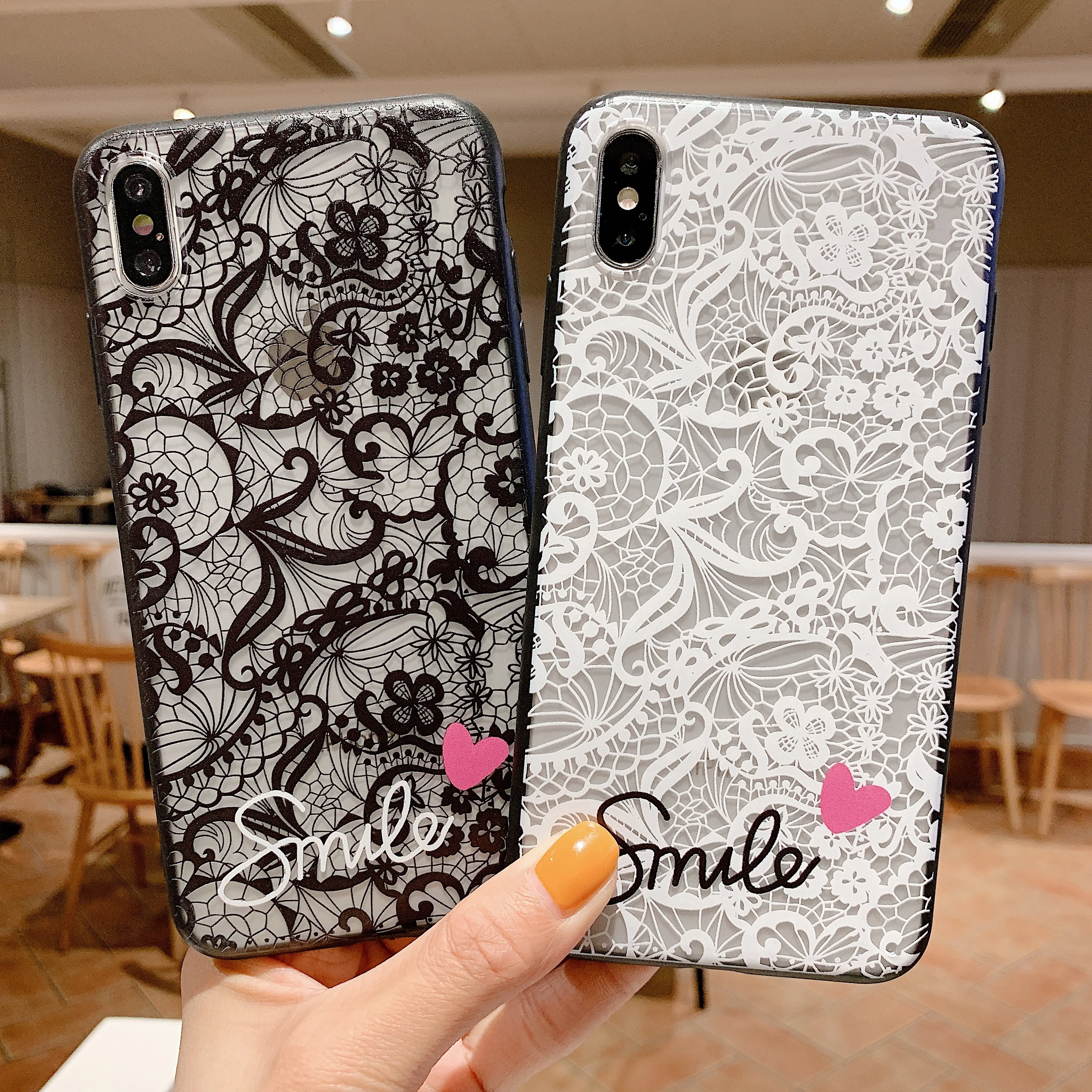 Чехол s для samsung Galaxy Note 8, A8, A6 Plus, J2 Pro, J4, J8,, J720, J6, модный кружевной чехол, чехол для телефона