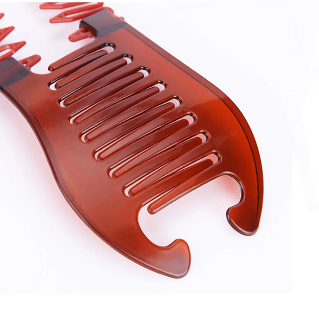 Elastics Hair Braider Soft Bendable Woman Girls Hair Comb Holding Tool Ponytail Rubber Bands Hair Accessories#YJ2