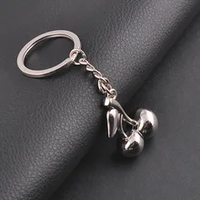 Мини маленький брелок-Вишня Моделирование брелок аксессуары крутые маленькие подарки Креативный стиль