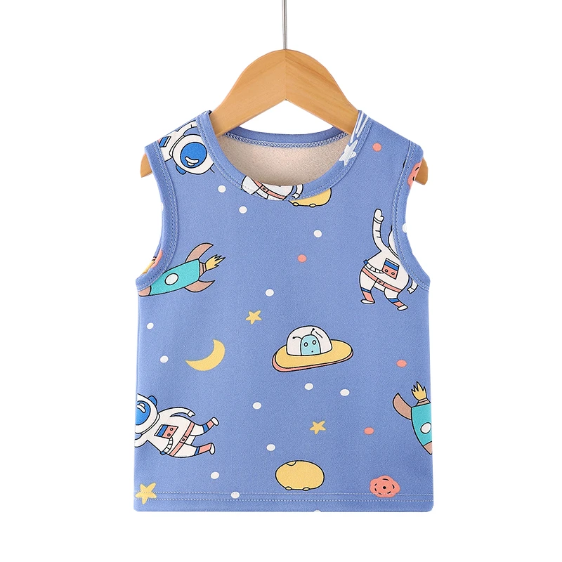 cute pajama sets	 Winter Baby Tops Vest New Thicken Warm Children Waistcoat 2T 5T 9T Toddler Boys & Girls Tops Sleeveless Clothes Sleepwear & Robes	
