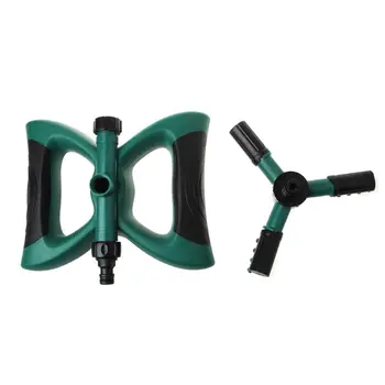 

Automatic 360 Rotating Adjustable Garden Lawn Water Sprinkler 3 Arm Irrigation