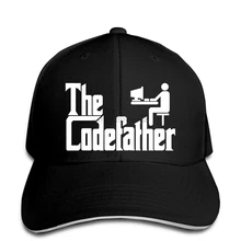 Бейсбольная кепка CODEFATHER Мужская забавная компьютерная программистка PC IT WORKER подарок идея подарок принт хип-хоп кепка остроконечная Кепка