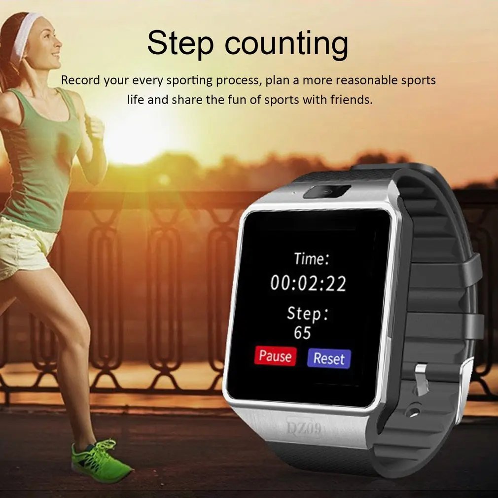 

Smart Watch Dz09 Gold Silver Smartwatch Watches For Ios For Android Sim Card Camera Watch
