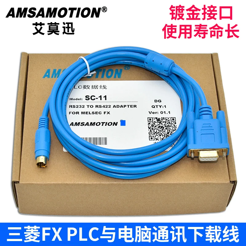 Applicable Mitsubishi Plc Programming Cable Fx Series Plc Download Line Rs232 Serial Data Communication Line Sc 11 Instrument Parts Accessories Aliexpress Applicable Mitsubishi Plc Programming Cable Fx Series Plc Download Line Rs232 Serial Data Communication Line Sc 11 Instrument Parts Accessories Aliexpress