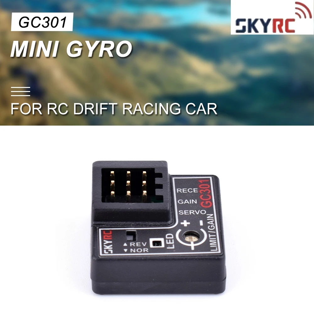 SKYRC GC301 4 8 V Мини гиродатчик гироскоп для RC автомобилей дрейф гоночный