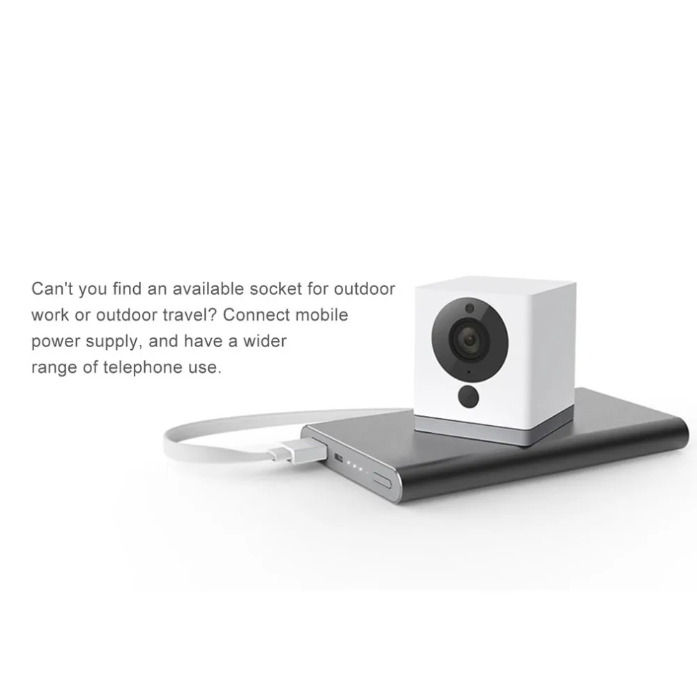 Xiaomi Mi умная камера 1080 p, сетевая HD камера наблюдения, квадратная умная камера ночного видения, беспроводная камера для помещений
