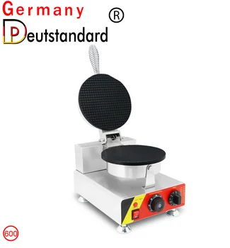 

hot sale ice cream cone machine round waffle maker with stainless steel for sale