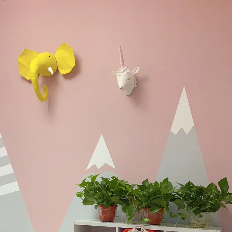 animal head wall