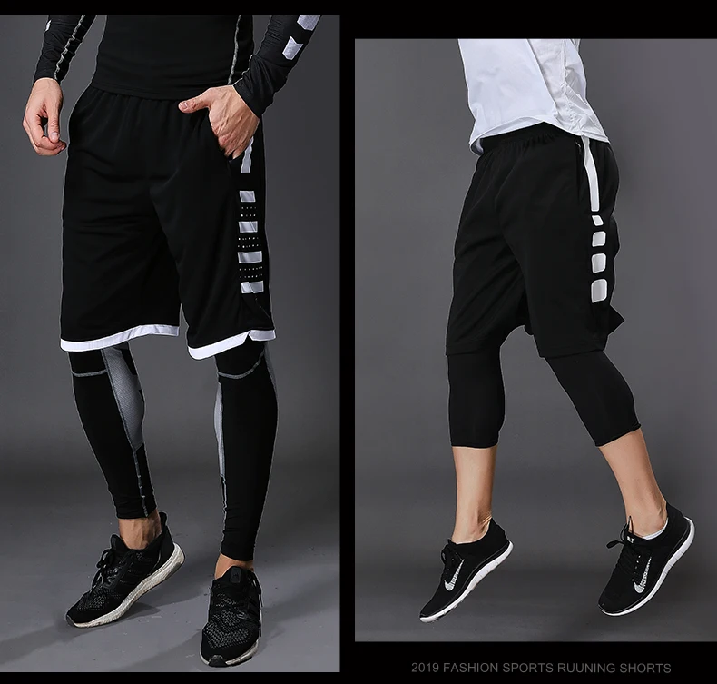 Баскетбольные шорты дышащие спортивные шорты для бега спортивные шорты свободного кроя для занятий фитнесом пляжные шорты с карманом на молнии