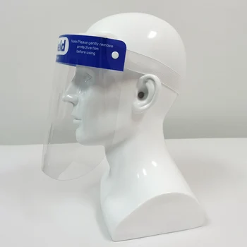

Transparent Full Face Masks Anti-droplets Dust-proof Face Shield Windproof Dustproof Anti-Splash Outdoors Face Shield Protection