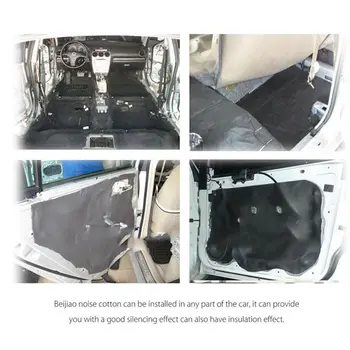 

9PCS Foam Car Auto Sound Proofing Insulation noise insulation plastic New