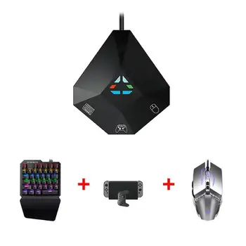 

Mouse Converter Convenient Practical User-friendly Design Mobile Gamepad Controller Gaming Keyboard Adapter for PS4/PS3