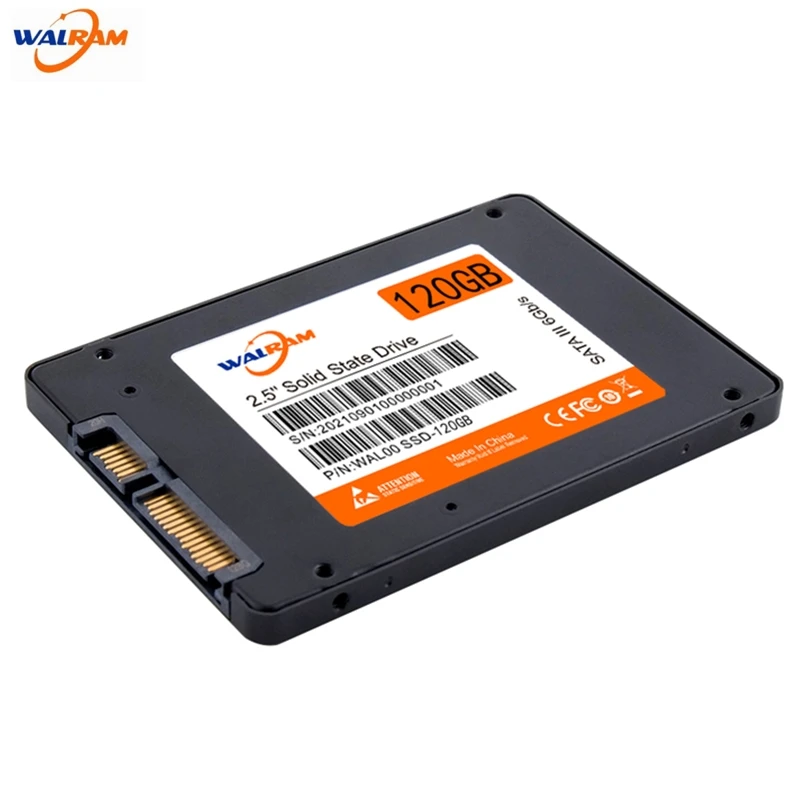 WALRAM SSD Drive 120GB 240GB SSD 1TB 128GB 120 GB SDD 2.5 Hard Disk SATA III Internal Solid State Hard Drive for Laptop Desktop
