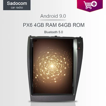 

PX6 DSP Tesla 12.1" Android 9.0 For lexus ES240 ES350 2006-2012 Car DVD Player Car Radio Multimedia Navigation GPS autoradio