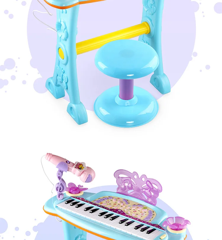 Bei Di Gull Flower Fairy Electronic Keyboard Children'S Educational Toys with Original Singer Accompaniment Manufacturers Direct