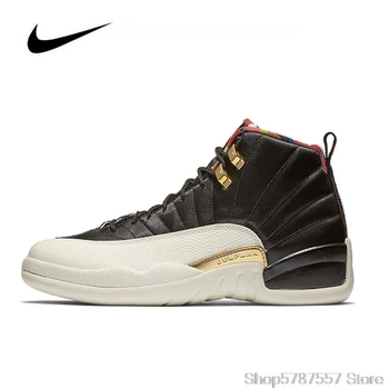 

Original Nike Air Jordan 12 CNY GS Men's Jordan Shoes Basketball Shoes High-top Jordan Shoes Women Sneakers Unisex BQ6497-006