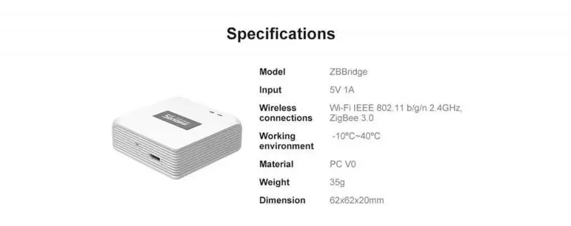 SONOFF Zigbee Bridge SNZB-01 SNZB-02 SNZB-03 SNZB-04 BASICZBR3 ZBMINI DIY Switch Smart Home Security,Work with Alexa Google Home