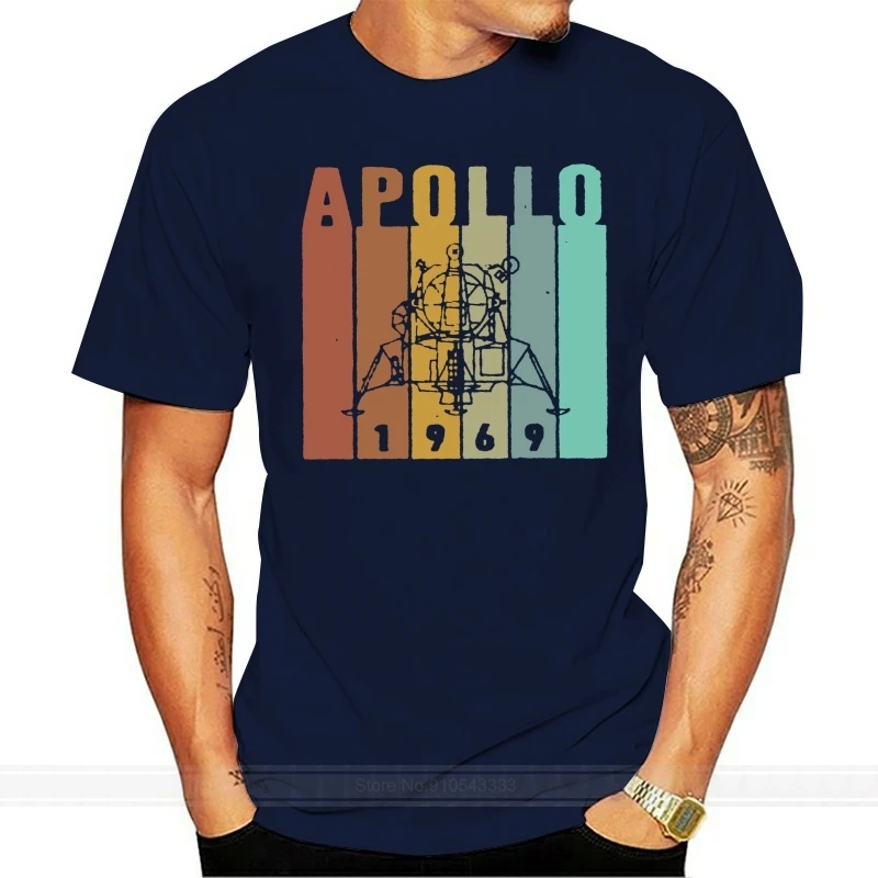 Футболка с Луной и посадкой на 50-ю годовщину-футболка Apollo 11-подарок для любимого