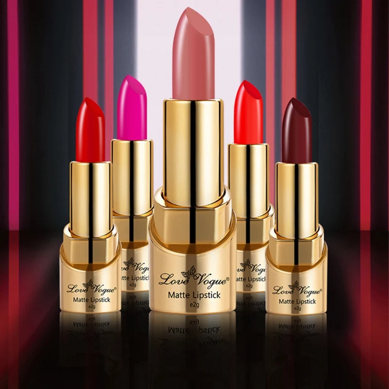 

Velvet Mood Fog Lipstick Glaze Lasting Rotten Tomato Soil Orange Brown Lip Gloss Makeups Waterproof Formula