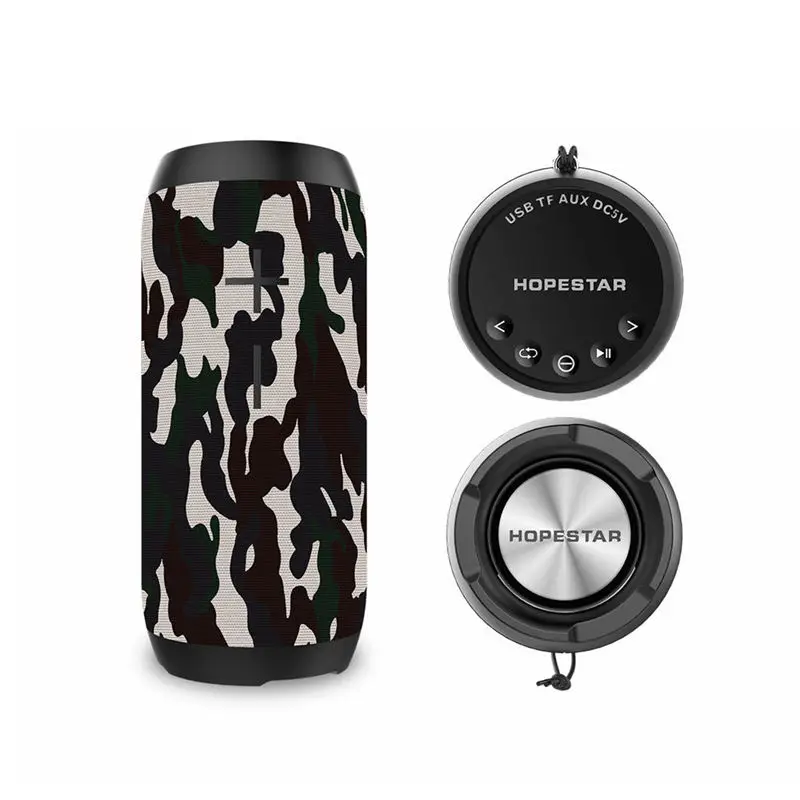 Hopestar P7 Портативный беспроводной водонепроницаемый Bluetooth динамик Ipx6 Колонка коробка бас мини сабвуфер стерео громкий динамик зарядка мобильный